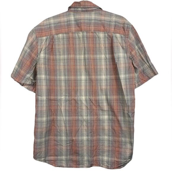 Carhartt Men’s Sz Lrg Relaxed Fit Short Sleeve Button Down Cotton Work Shirt - Picture 4 of 6